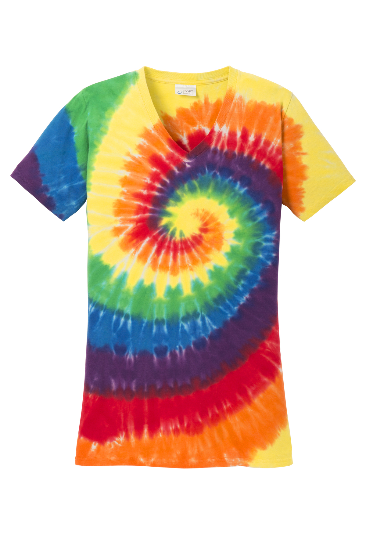 Women's Tie-Dye V-Neck Tee