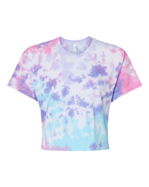 Women's Tie-Dyed Crop T-Shirt