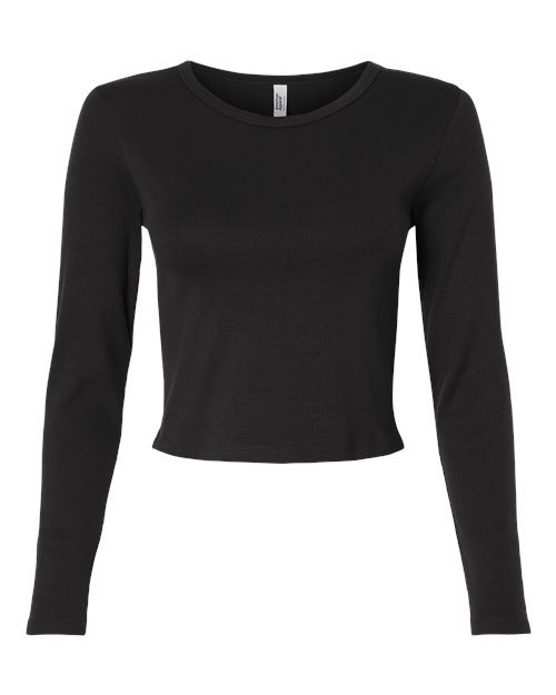 Women's Baby Rib Long Sleeve Fitted Tee