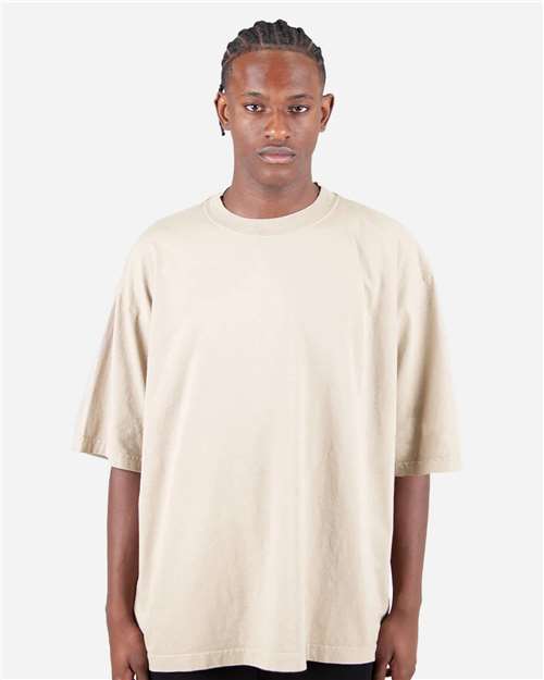 16x20 PRINT AREA Garment-Dyed Drop Shoulder T-Shirt
