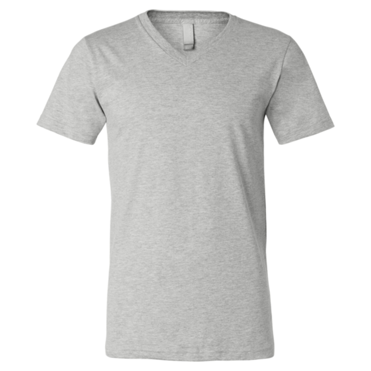 Unisex Heather CVC V-Neck Tee