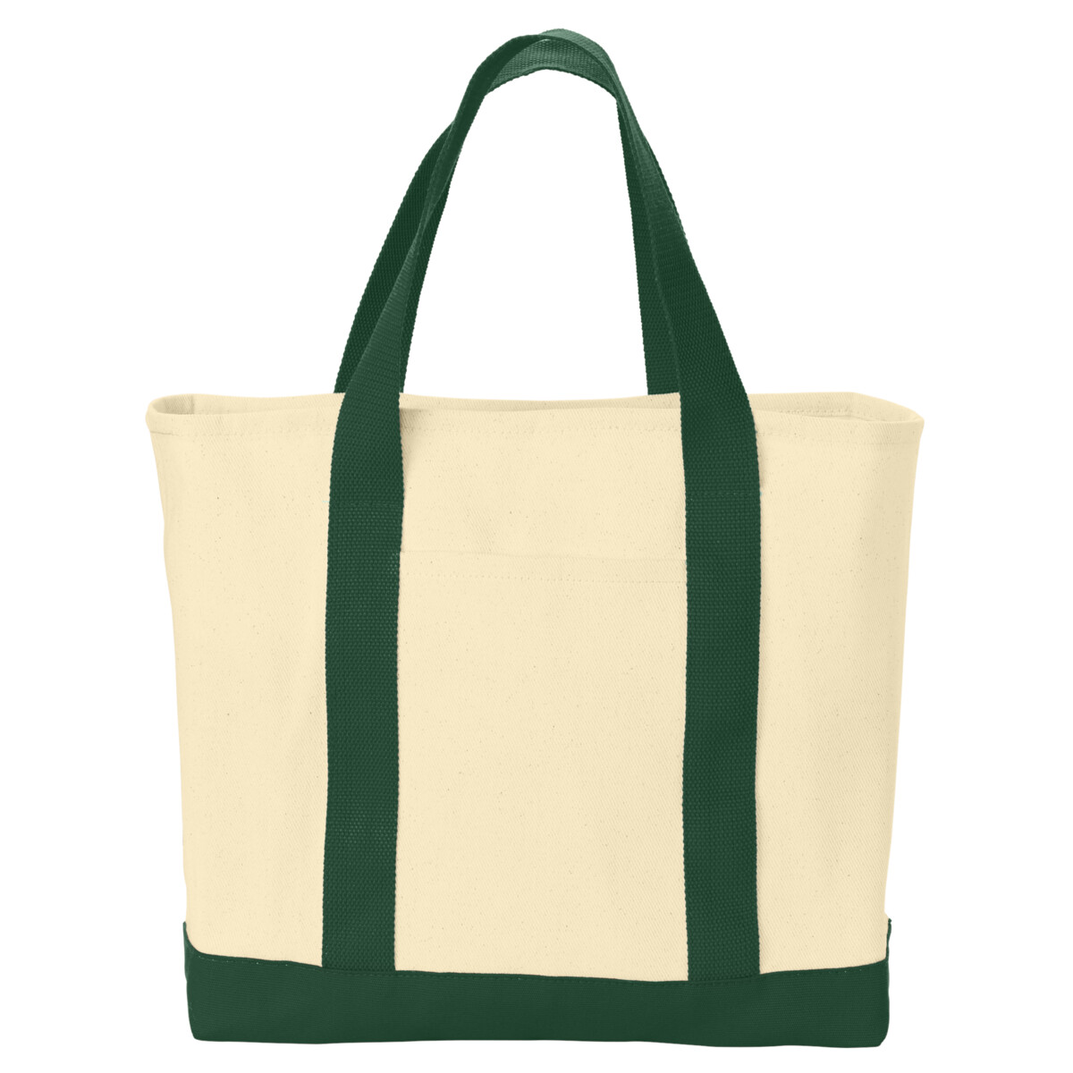Ideal Twill Two Tone Shopping Tote